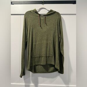 Olive Green western hoodie XL